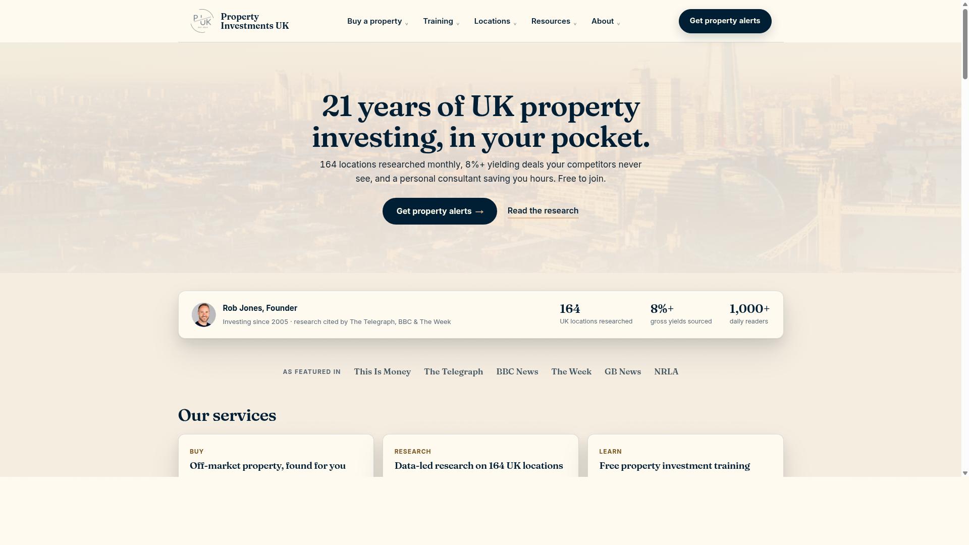 Letproperty for Sell Entire Portfolios website